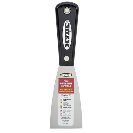 Hyde 2 in. Bs Hcs Flex Putty Knife 02250 2250